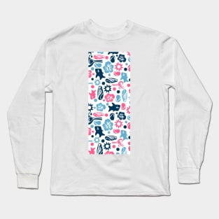 Surf Pattern Long Sleeve T-Shirt